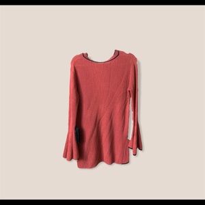 Knitted style sweater dress